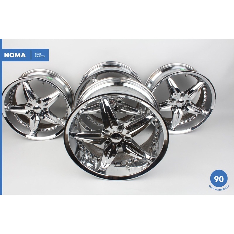 Foose F115 Speedster Five Alloy Wheel Rim J9.5x20 R20 20 Inch Set of 4