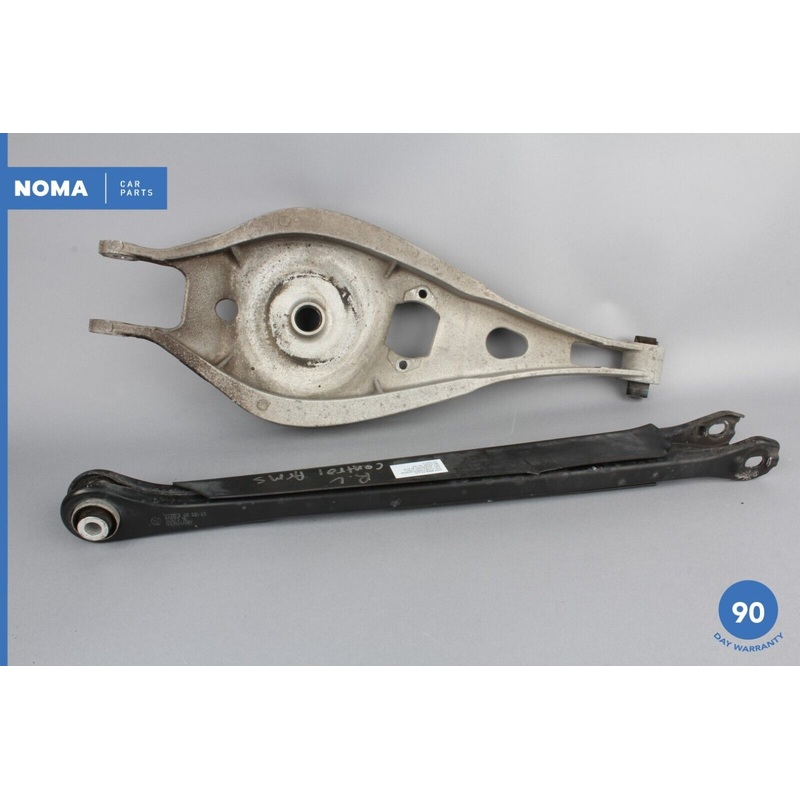 03-06 BMW Z4 E85 Rear Left Side Spring Support Upper & Lower Control Arm Set OEM