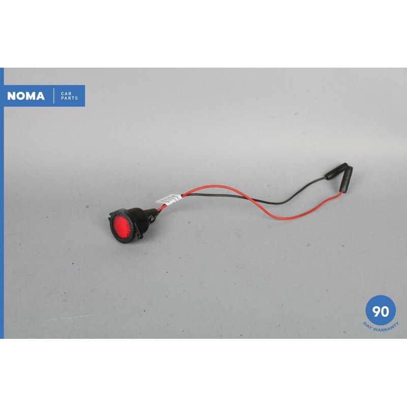 85-87 Jaguar XJ6 Series III Door Warning Courtesy Light Lamp Red DAC3015 OEM