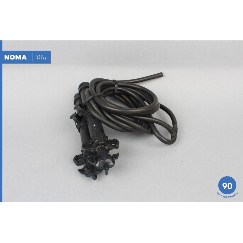 10-18 Jaguar XJL X351 Screenwash Powerwash Headlight Hose w/ Nozzle Set of 2 OEM