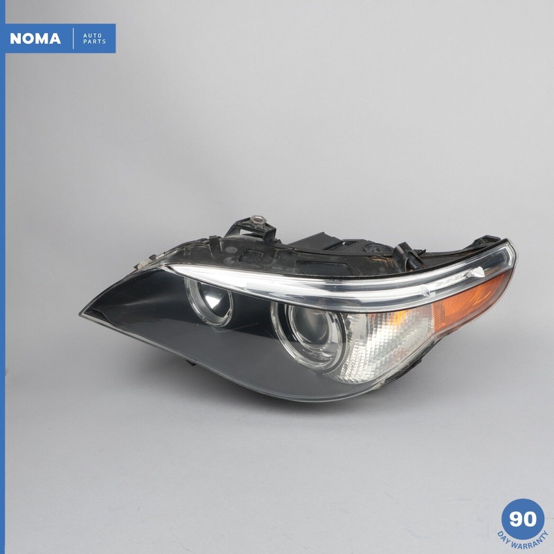 04-05 BMW 525i E60 Front Left Side Adaptive Bi-Xenon AKL Headlights 7166119 OEM