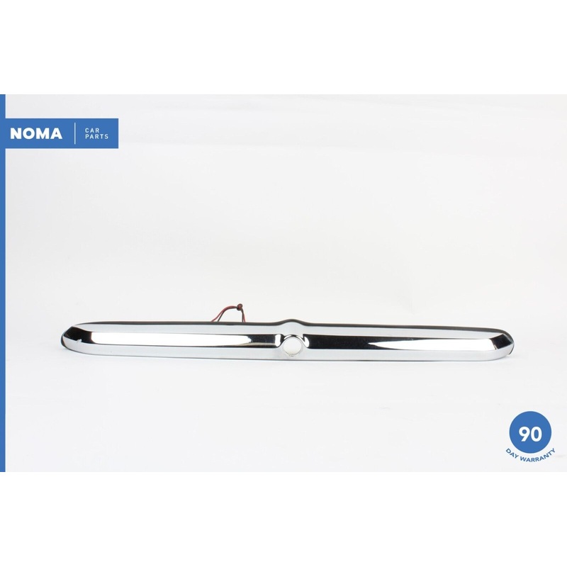 84-87 Jaguar XJ6 Series III Trunk Boot Lid Panel Chrome Finisher w / Light OEM