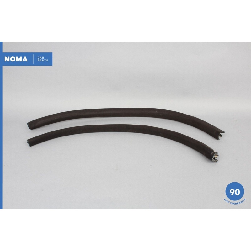 00-06 Jaguar XKR X100 Front Left Door Frame Interior Seal Set of 2 HJA1650AD OEM