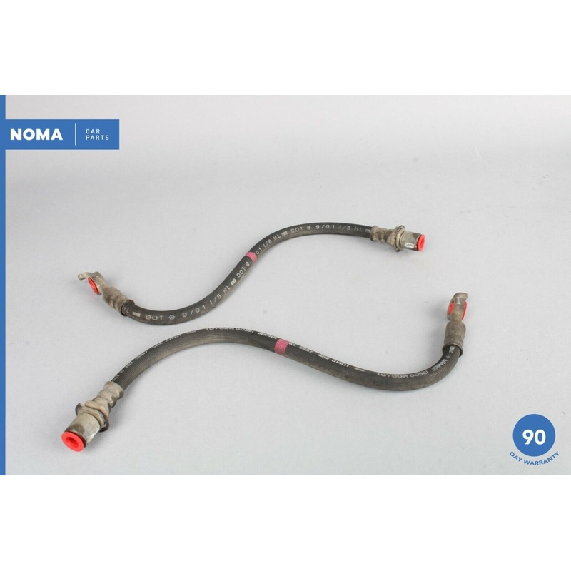 02-10 Lexus SC430 Z40 Front Left & Right Side Brake Hydraulic Hose Set of 2 OEM