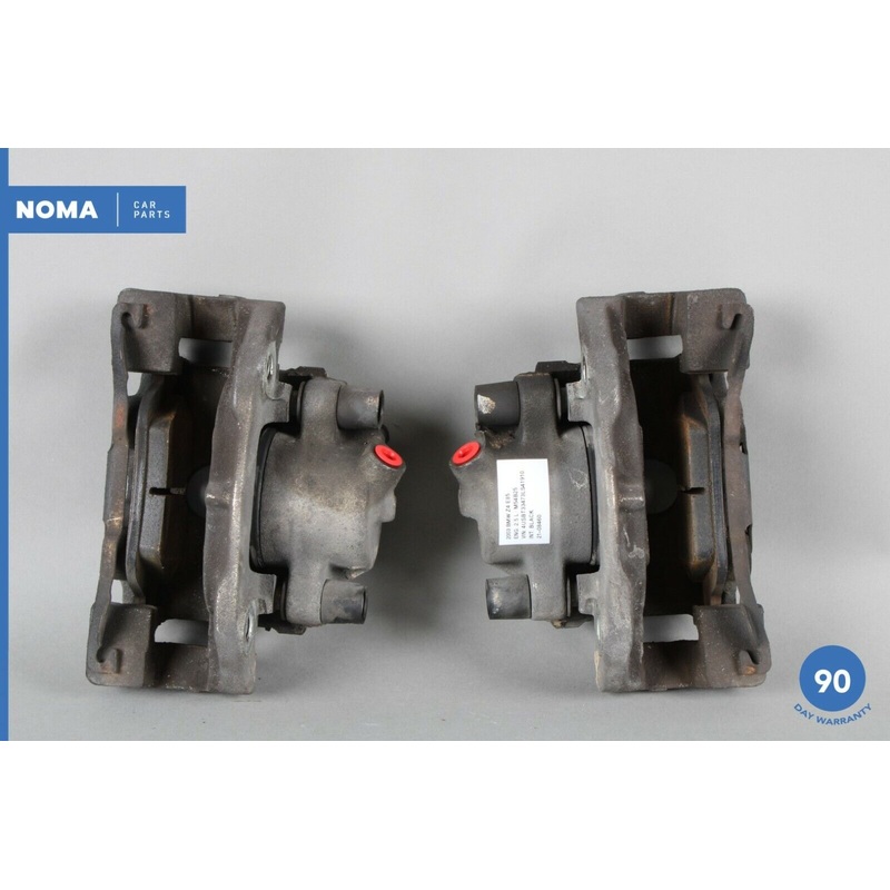 03-08 BMW Z4 E85 Front Left Right Side Brake Stop Caliper Set of 2 6758113 OEM