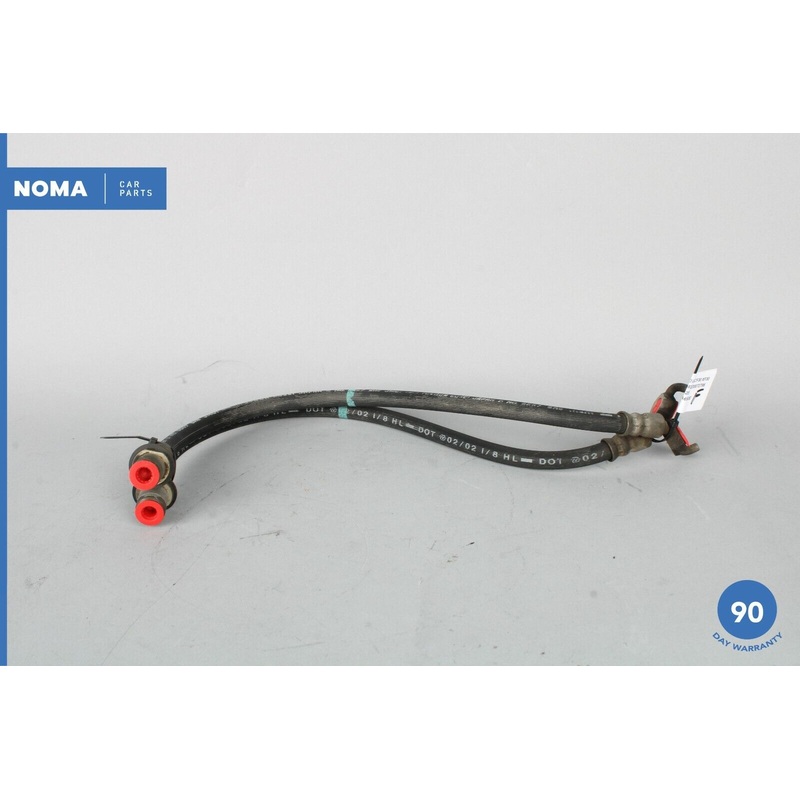01-06 Lexus XF30 LS430 Front Hydraulic Brake Hose Line Set of 2 OEM