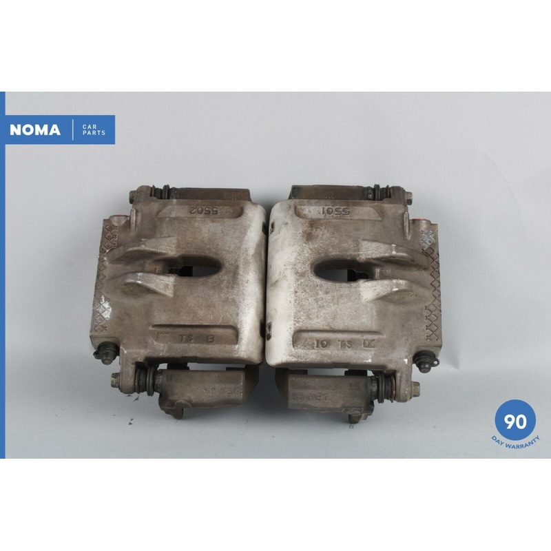 03-05 Jaguar S-Type X204 Front Right & Left Brake Caliper Housing Set of 2 OEM
