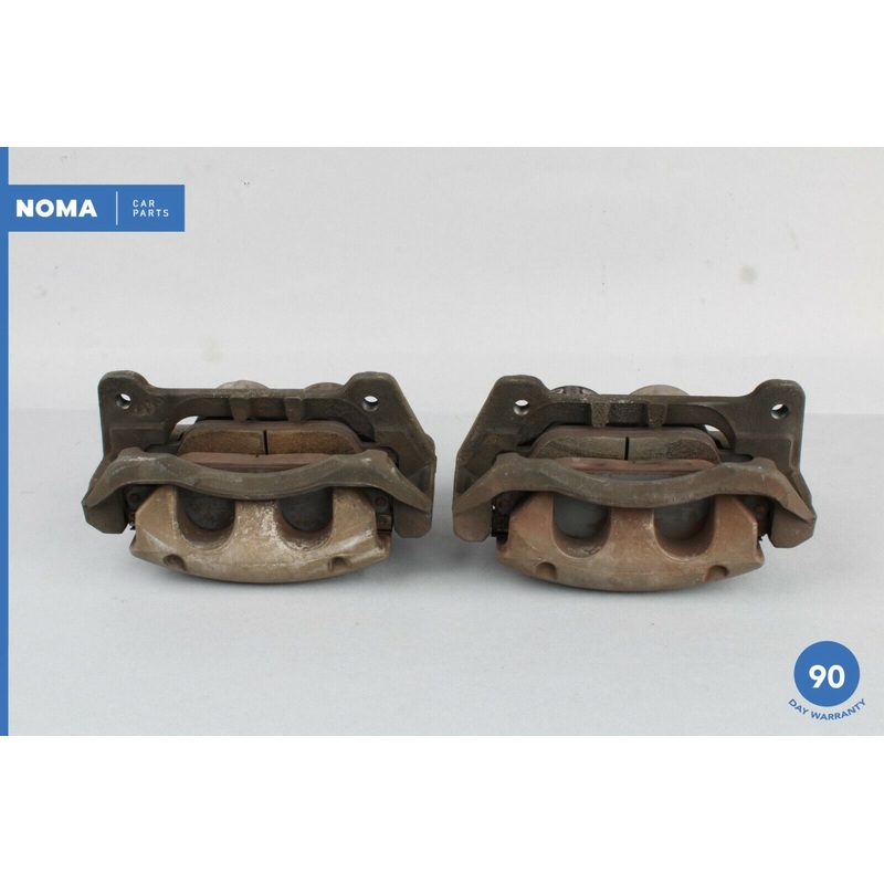 04-05 Jaguar XJ8 Vanden Plas X350 Front Right & Left Brake Caliper Set of 2 OEM
