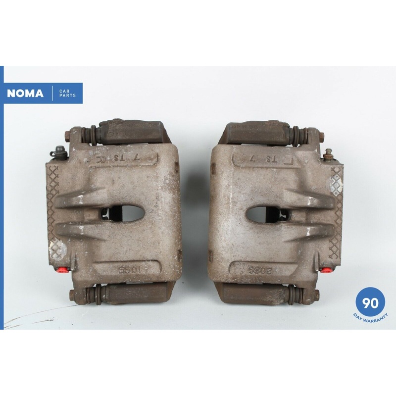 04-06 Jaguar S-Type X204 Front Right & Left Brake Caliper Set of 2 OEM