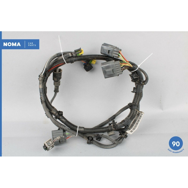 04-09 Jaguar XJ8 XJR VDP X350 Rear Anti Lock Brake System Wiring Harness OEM