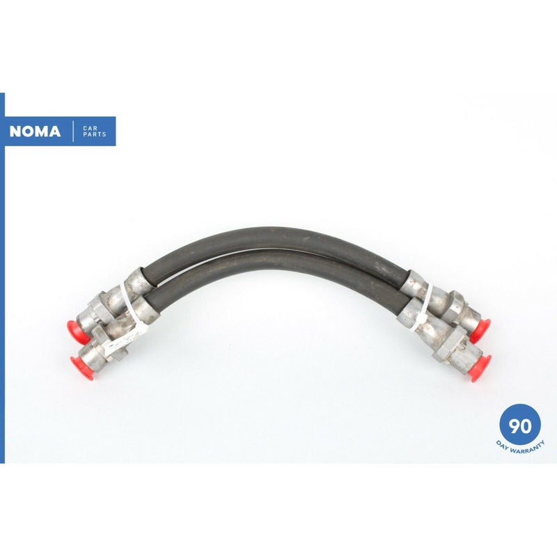 06-11 BMW 335i E90 E91 E81 E82 Rear Right & Left Hydraulic Brake Hose Set OEM