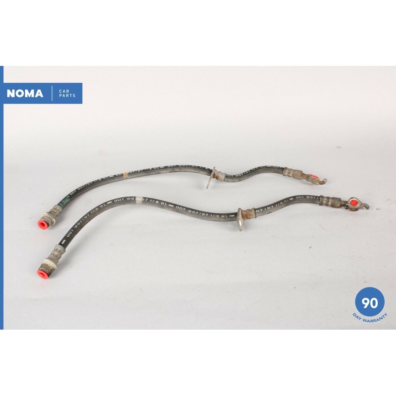 07-17 Lexus XF40 LS460 Front Hydraulic Brake Hose Set of 2 90947-02F77 OEM