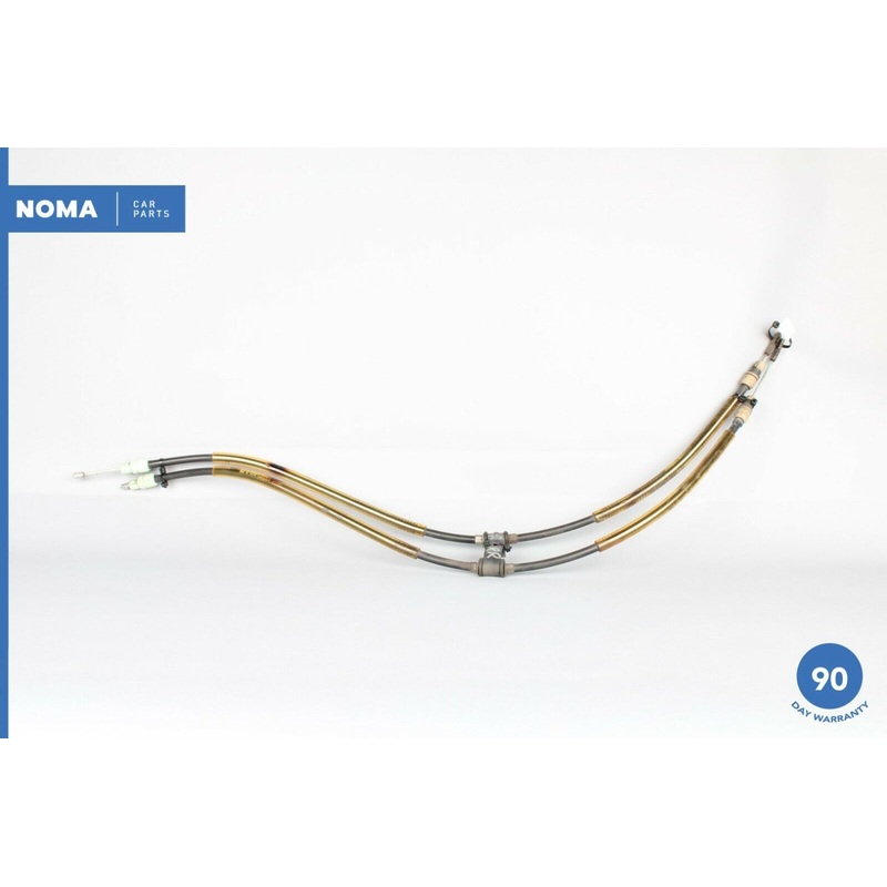 11-18 Jaguar XJ XJL X351 Rear Left & Right Side Parking Brake Cable Line Set OEM