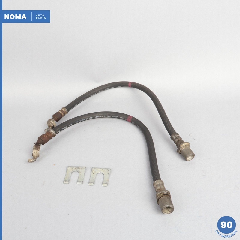 95-00 Lexus LS400 XF20 Rear Right & Left Brake Braking Flexible Hose Set OEM