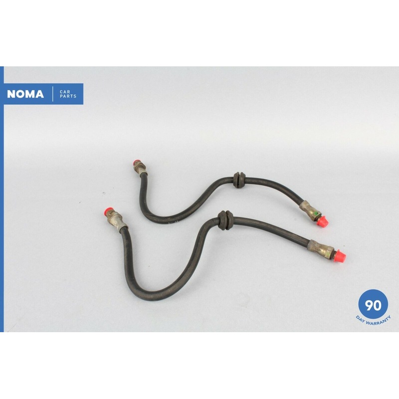96-02 BMW Z3 E36 Front Right & Left Side Hydraulic Brake Hose Line Set of 2 OEM