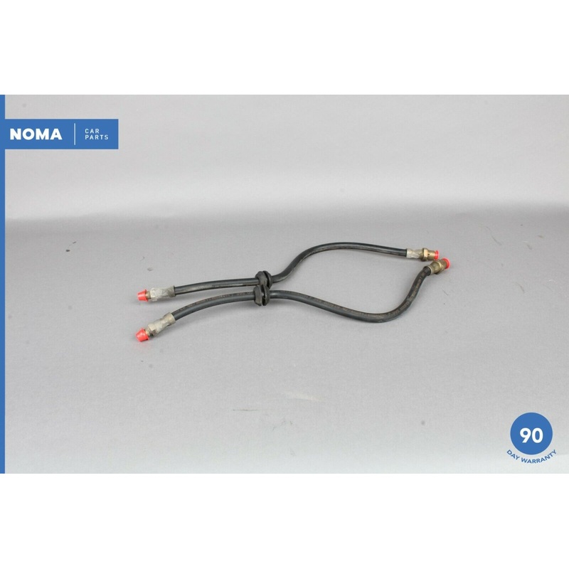 97-02 BMW Z3 E36 Front Right & Left Side Hydraulic Brake Hose Line Set of 2 OEM