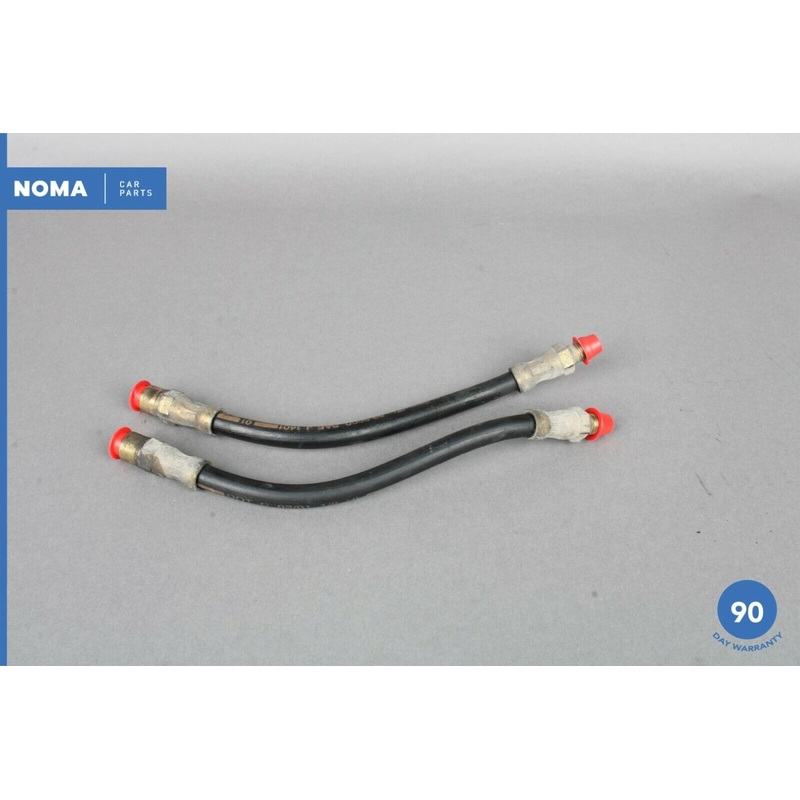 97-02 BMW Z3 E36 Rear Right & Left Side Hydraulic Brake Hose Line Set of 2 OEM