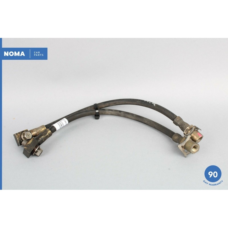 97-03 Jaguar XK8 X100 Rear Right & Left Hydraulic Brake Hose Line Set of 2 OEM