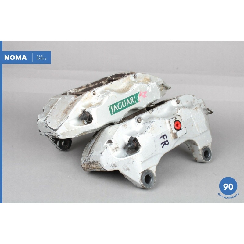 03-05 Jaguar S-Type R X202 SC Front Right & Left Brake Caliper Set Brembo OEM