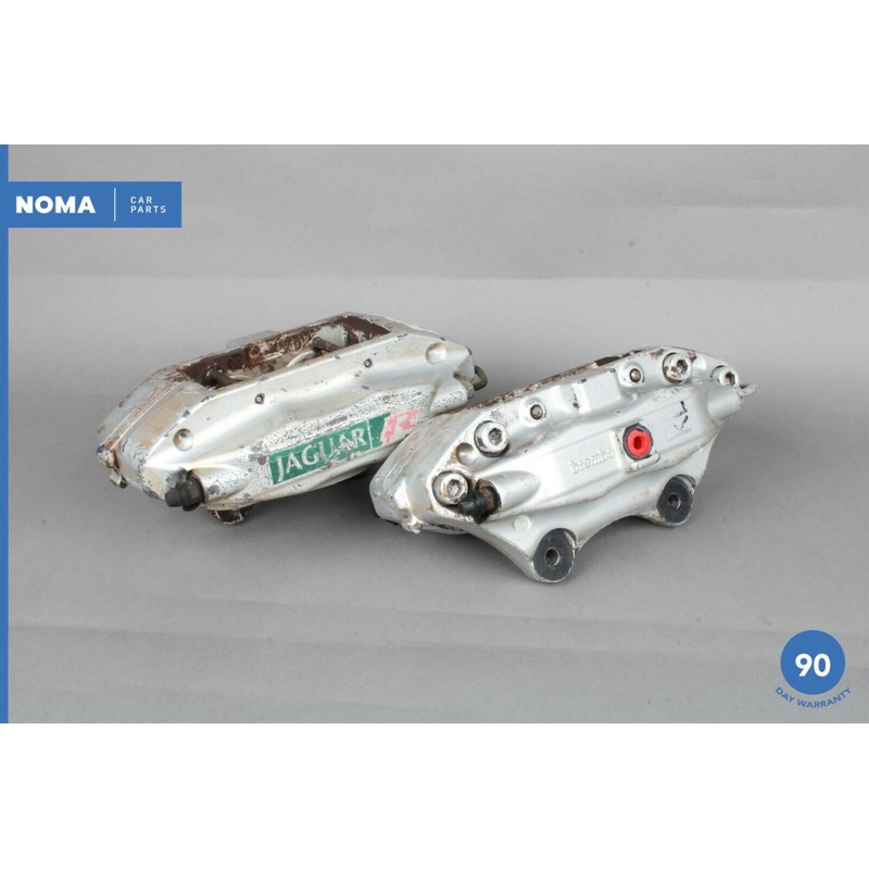 03-05 Jaguar S-Type R X202 SC Rear Right & Left Brake Caliper Set Brembo OEM