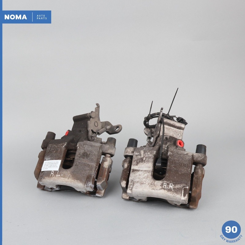 09-15 Jaguar XF X250 Rear Right & Left Side Brake Caliper Set of 2 OEM