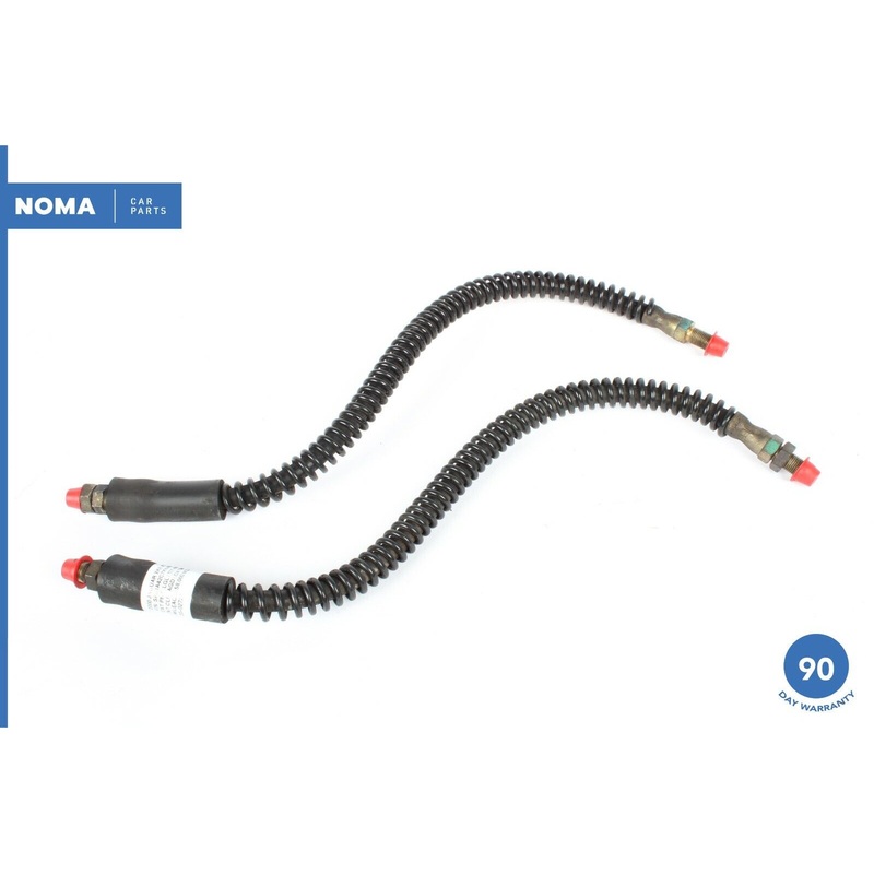 98-06 Jaguar XK8 X100 Convertible Front Left & Right Flexible Brake Line Set OEM