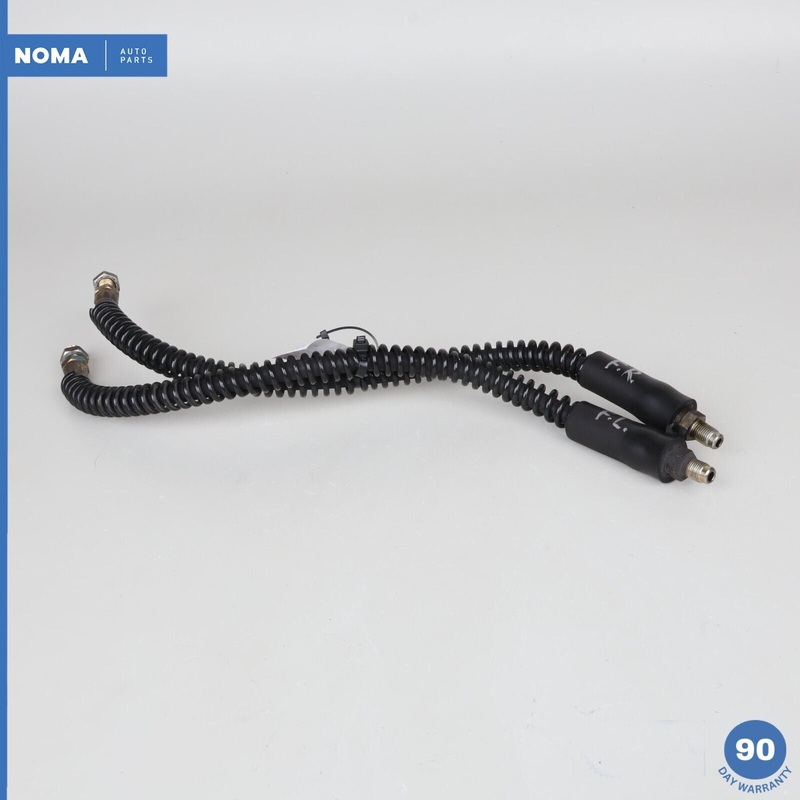 98-06 Jaguar XK8 X100 Front Right & Left Hydraulic Brake Hose Line Set of 2 OEM