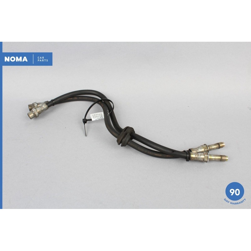 03-08 BMW Z4 E85 Front Left Right Side Brake Stop Hydraulic Hose Set 6766966 OEM