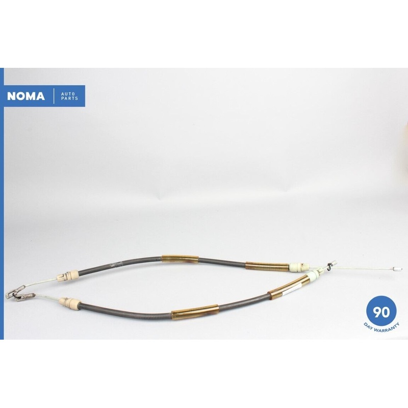 07-09 Jaguar XKR X150 Rear Left & Right Parkbrake Hand Brake Cable Set of 2 OEM