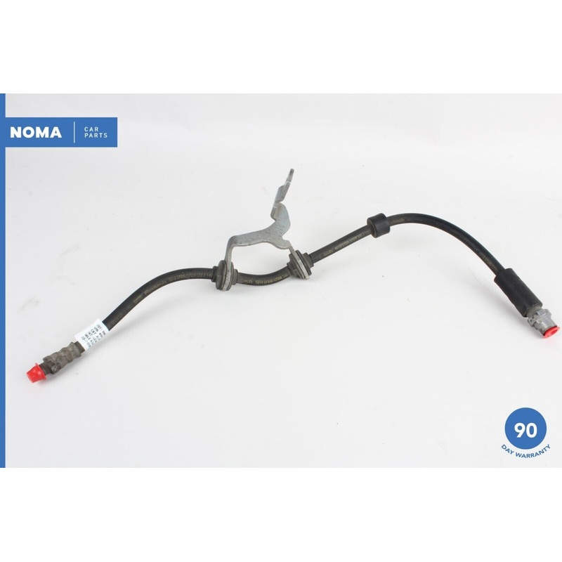 09-16 BMW Z4 E89 SDrive 30i Front Right Passenger Side Brake Hose w/ Bracket OEM