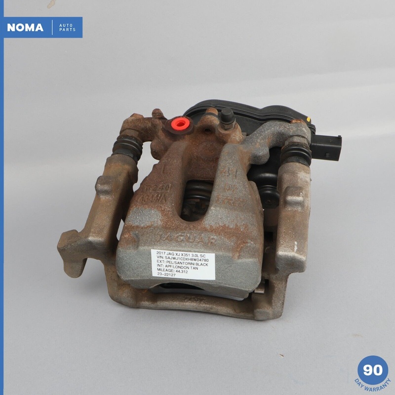 16-19 Jaguar XJ X351 3.0L S/C Rear Left Driver Side Brake Caliper Assembly OEM