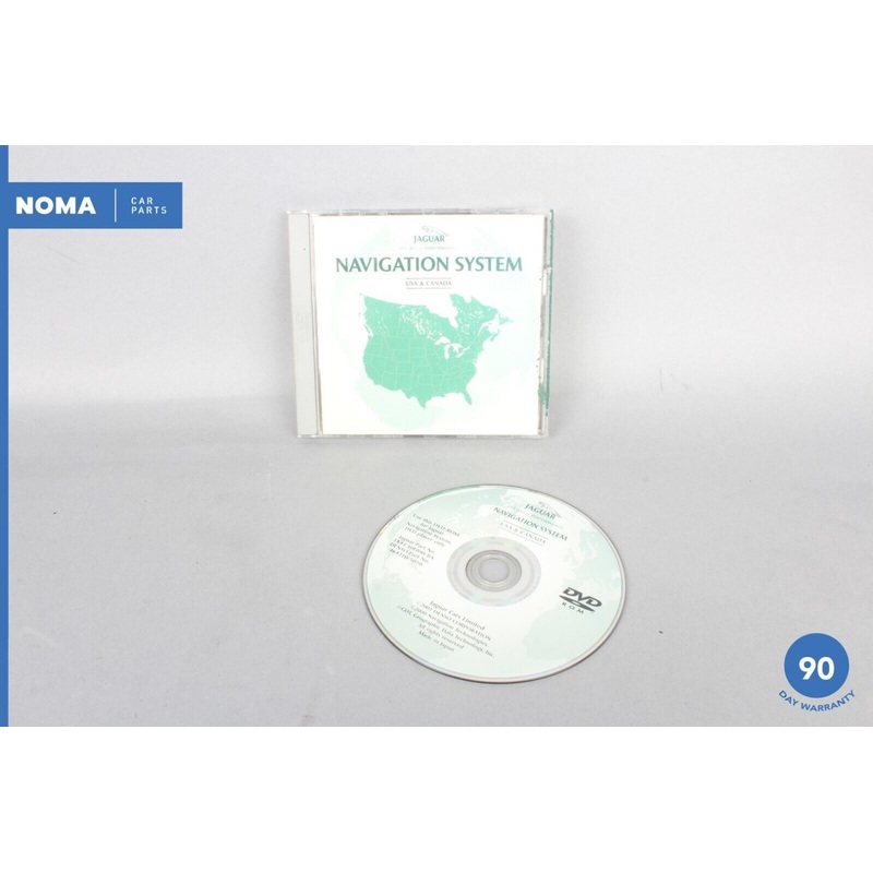 02-03 Jaguar X-Type X400 Navigation System DVD CD Disc 1X4310E898BA OEM