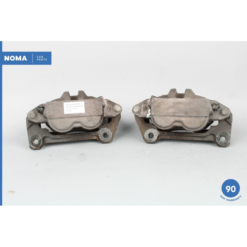 04-07 Jaguar X350 XJ8 VandenPlas Front Right Left Brake Caliper Set of 2 OEM