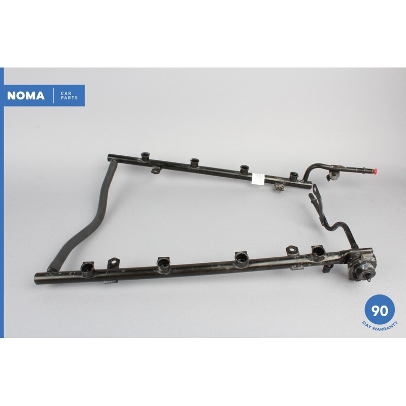 00-02 Jaguar XK8 X100 4.0L V8 AJ27 Gas Fuel Rail Line Assembly XW939D280AB OEM