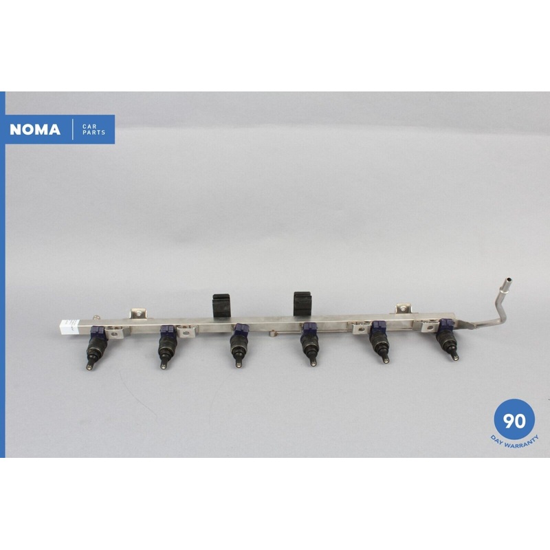 03-04 BMW Z4 E85 Roadster Fuel Gas Rail Line w/ Injector 1437442 OEM