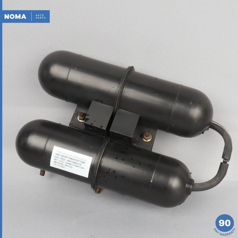 98-03 Jaguar XJ8 VDP X308 Cruise Control Vacuum Reservoir Tank Set of 2 OEM