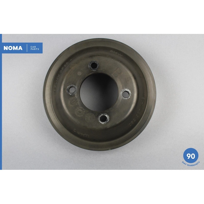 03-05 BMW E60 530i M54 Engine Motor Coolant Water Pump Pulley 1436590 OEM