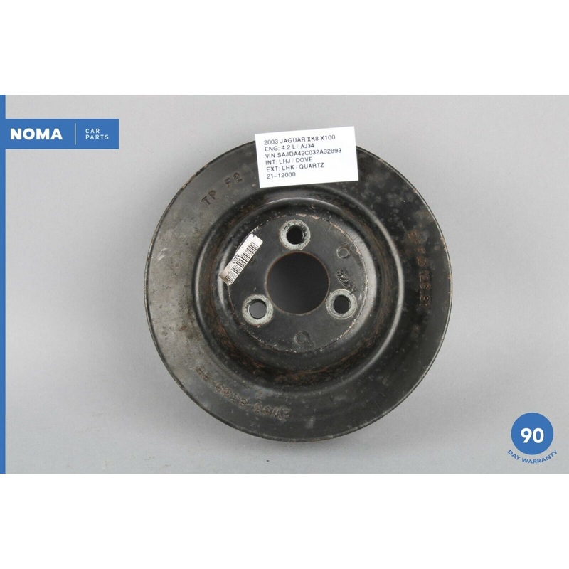03-06 Jaguar XK8 XKR X100 Engine Motor Water Fluid Pump Pulley OEM