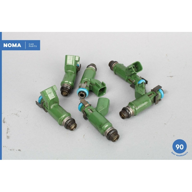 02-08 Jaguar X-Type X400 Fuel Injector Set of 6 1X439F593AB OEM