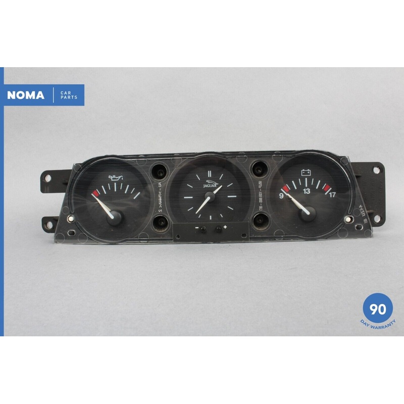 97-02 Jaguar XK8 XKR X100 Dashboard Oil Pressure Battery Clock Gauge Cluster OEM